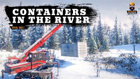 containers in the river snowrunner.